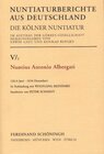 Buchcover Nuntius Antonio Albergati