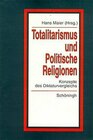 Buchcover Totalitarismus und Politische Religionen, Band I