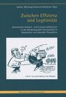 Buchcover Zwischen Effizienz und Legitimität