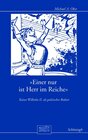 Buchcover Einer nur ist Herr im Reiche