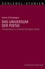 Buchcover Das Universum der Poesie