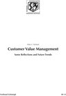 Buchcover Customer Value Management