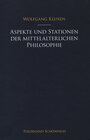 Buchcover Aspekte und Stationen der mittelalterlichen Philosophie