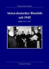 Buchcover Akten deutscher Bischöfe seit 1945. DDR 1951- 1957