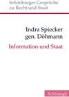 Buchcover Information und Staat