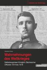 Buchcover Wahrnehmungen des Weltkrieges