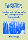 Buchcover Handbuch der Wirtschafts- und Sozialgeschichte Deutschlands Bd.1-3/II