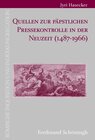 Buchcover Quellen zur päpstlichen Pressekontrolle in der Neuzeit (1487-1966)