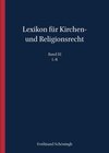 Buchcover Lexikon für Kirchen- und Religionsrecht