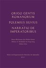 Buchcover Origo gentis Romanorum – Polemius Silvius – Narratio de imperatoribus
