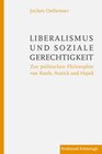 Buchcover Liberalismus und soziale Gerechtigkeit