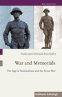 Buchcover War and Memorials