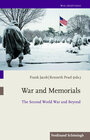 Buchcover War and Memorials