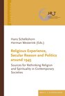 Buchcover Religious Experience, Secular Reason and Politics around 1945