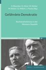 Buchcover Gefährdete Demokratie