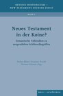 Buchcover Neues Testament in der Koine?