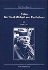 Buchcover Akten Kardinal Michael von Faulhabers 1917-1945