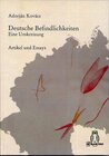 Buchcover Deutsche Befindlichkeiten