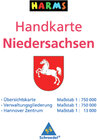 Buchcover Handkarte Niedersachsen