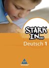 Buchcover Stark in Deutsch: Das Sprachlesebuch - Ausgabe 2007