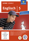 Buchcover Alfons Lernwelt Lernsoftware Englisch - aktuelle Ausgabe