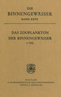 Buchcover Das Zooplankton der Binnengewässer