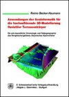Buchcover Anwendung der Geoinformatik für die hochauflösende 3D-Modellierung fluviatiler Terrassenkörper