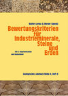 Buchcover Bewertungskriterien für Industrieminerale, Steine und Erden / Naturwerksteine und Dachschiefer