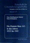 Buchcover Die Daimler-Benz AG in den Jahren 1933 bis 1945