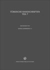 Buchcover Türkische Handschriften / Türkische Handschriften der Staats- und Universitätsbibliothek Hamburg und der Staatsbibliothe