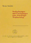 Buchcover Beobachtungen und Überlegungen zum "Göttweiger Trojanerkrieg"