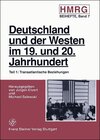 Buchcover Deutschland und der Westen im 19. und 20. Jahrhundert