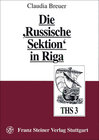 Buchcover Die "Russische Sektion" in Riga