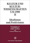 Buchcover Kultur- und Kulturwissenschaften um 1900, Band II