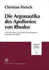 Buchcover Die Argonautika des Apollonios von Rhodos