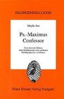 Buchcover Ps.-Maximus Confessor