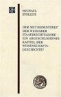Buchcover Der Methodenstreit der Weimarer Staatsrechtslehre - ein abgeschlosssenes Kapitel der Wissenschaftsgeschichte?