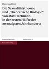 Buchcover Die Sexualitätstheorie und "Theoretische Biologie" von Max Hartmann in der ersten Hälfte des zwanzigsten Jahrhunderts