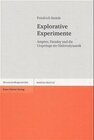 Buchcover Explorative Experimente