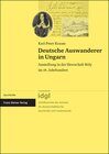 Buchcover Deutsche Auswanderer in Ungarn