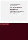 Buchcover Die institutionelle Revolution