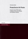 Buchcover Franciscus de Prato