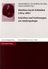 Buchcover Schriften und Vorlesungen zur Anthropologie