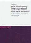 Buchcover Eliten- und Volksbildung im Zarenreich während des 18. und in der ersten Hälfte des 19. Jahrhunderts