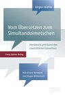 Buchcover Vom Übersetzen zum Simultandolmetschen