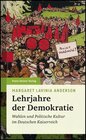 Buchcover Lehrjahre der Demokratie