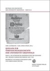 Buchcover Quellen zur Verfassungsgeschichte der Universität Greifswald. Bd. 2