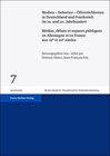 Buchcover Medien – Debatten – Öffentlichkeiten in Deutschland und Frankreich im 19. und 20. Jahrhundert / Médias, débats et espace