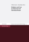 Buchcover Religion and Law in Classical and Christian Rome