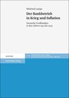 Buchcover Der Bankbetrieb in Krieg und Inflation